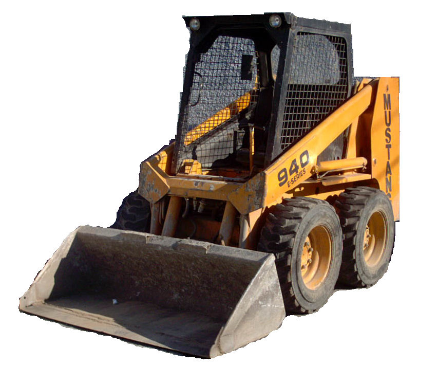 Mustang 940 skid steer mounting plate