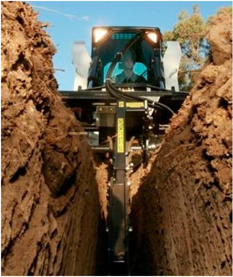 skid steer trencher attachments