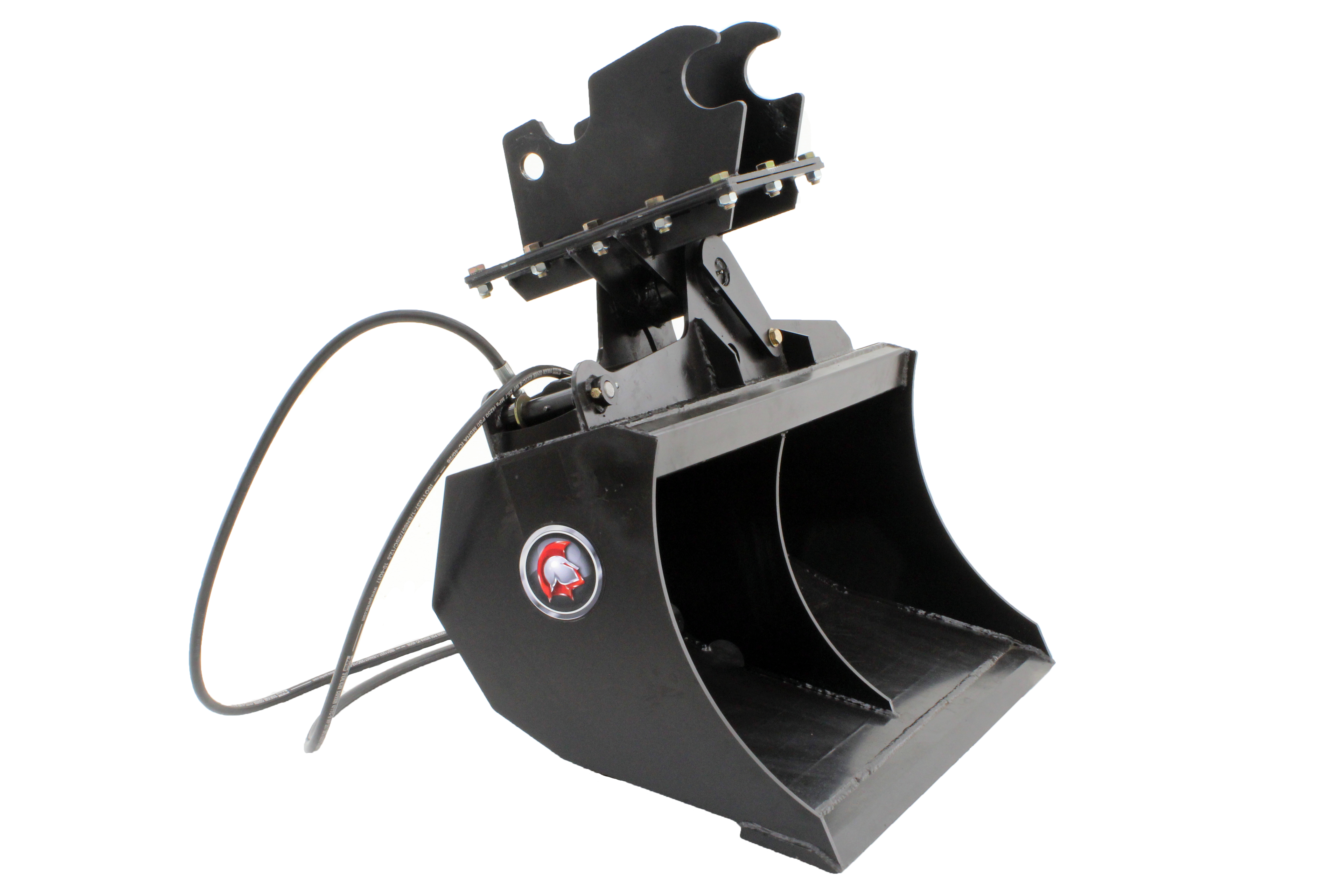 spartan excavator power tilt bucket