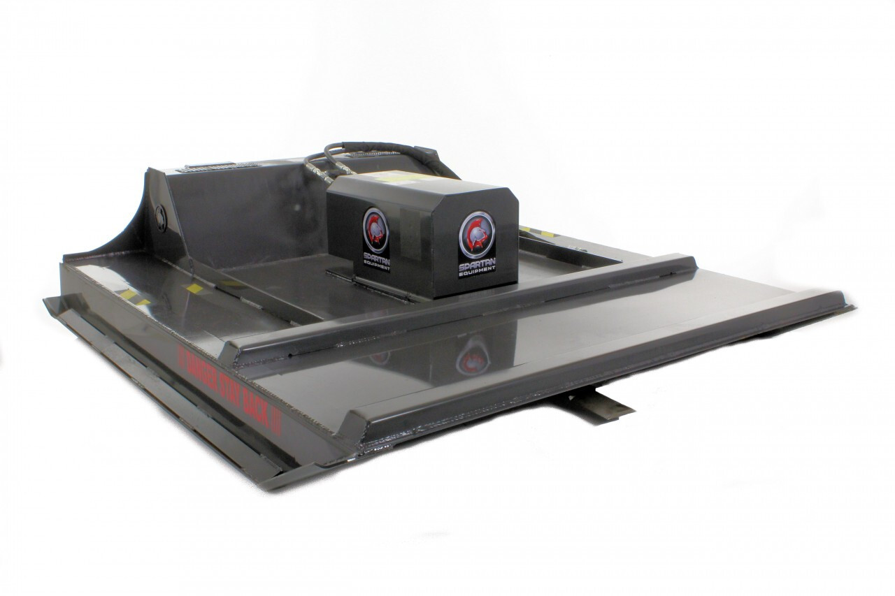 60" Wide Skid Steer Brush Mower Attachment 14-20 gpm (Professional Series)