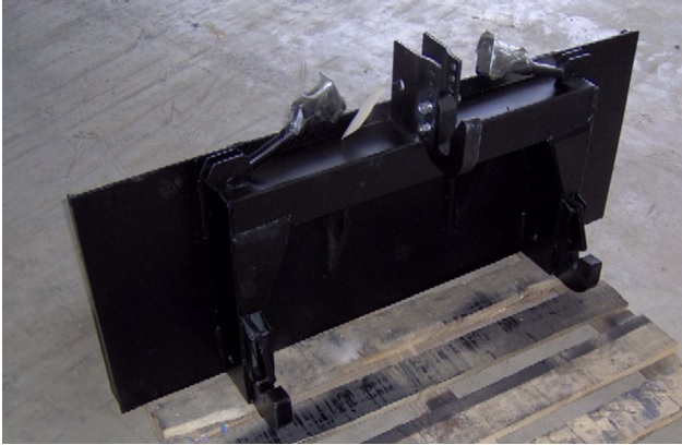 skid steer quick attach plate